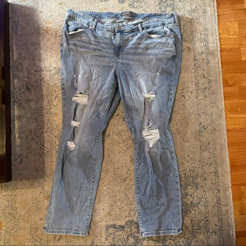 Torrid Boyfriend Straight jeans